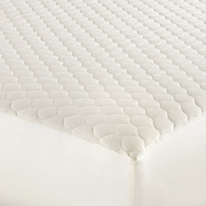 Organic Cotton Quilted Mattress Pad Protector