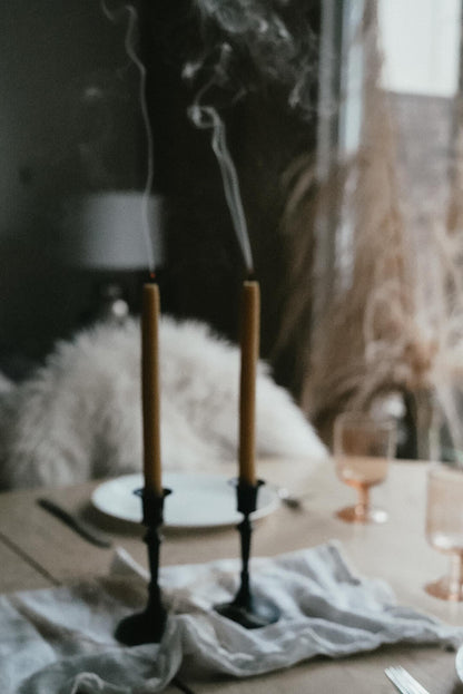 Hand Dipped 9" Taper Candles
