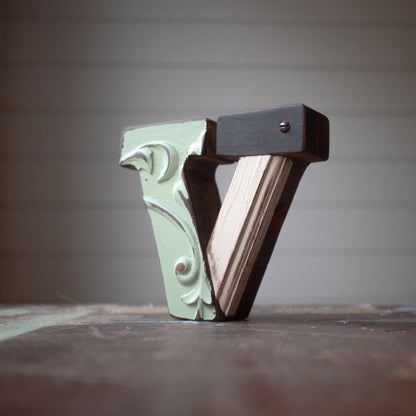 Reclaimed Wooden Letters