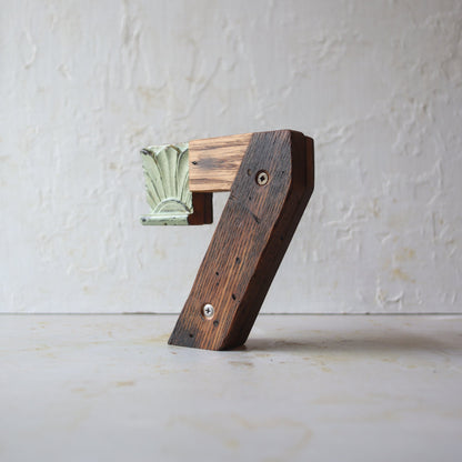 Reclaimed Wooden Letters